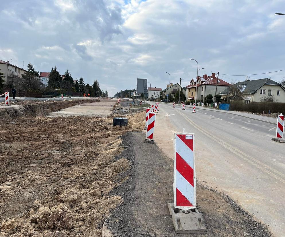 Przebudowa ulicy Wojska Polskiego w Kielcach (2)