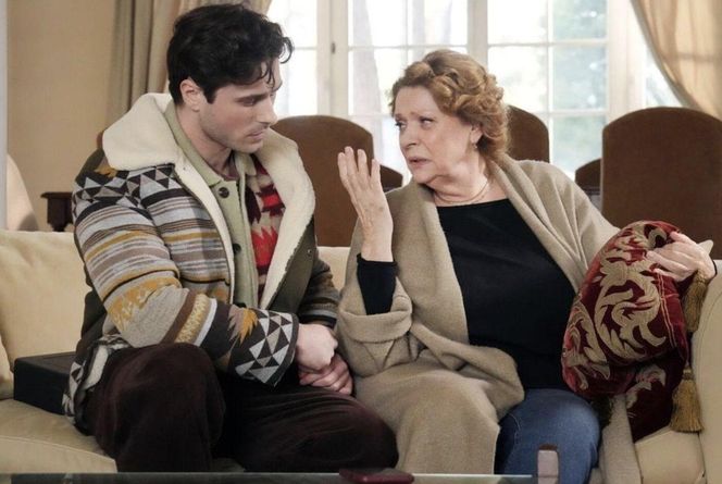 Barwy szczęścia. Józefina (Elżbieta Jarosik), Cezary (Marcel Opaliński)