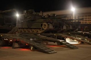 Czołgi Abrams M1A2 #SEPv3 w 1. Warszawskiej Brygadzie Pancernej