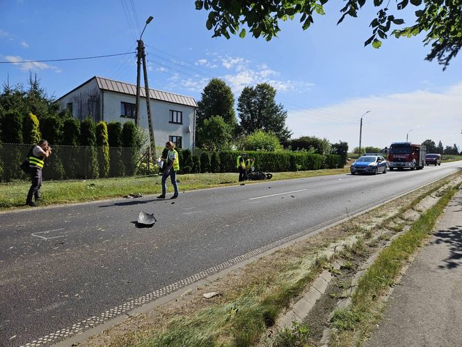 Tragiczny wypadek w Podzamku Golubskim pod Golubiem-Dobrzyniem