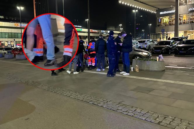 Bójka przy Dworcu Centralnym. Kolejny atak nożem w centrum Warszawy. Ranny Litwin