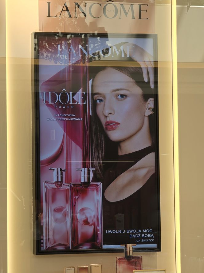 Iga Świątek, kampania reklamowa Lancome