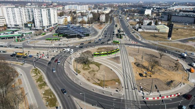 Zmiany na rondzie Rataje! Od piątku będzie buspas