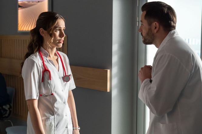 Na dobre i na złe, odc. 740. Borys (Marcin Zacharzewski), Hania (Marta Żmuda-Trzebiatowska)