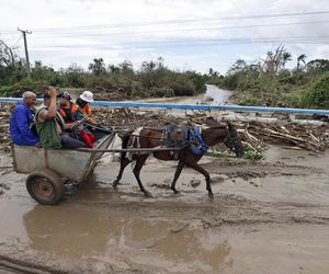 Huragan Melissa uderzył w Jamajkę i Haiti