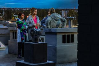 Szpital św. Anny, odcinek 9. Zyta (Jolanta Fraszyńska), Kaśka (Joanna Liszowska), Kaja (Ada Szczepaniak)