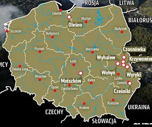 Mieszkańcy Kodeńca i Wyhalewa mówią o ataku rosyjskich dronów. Huk i strach