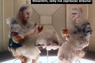 Grzegorz Braun z gaśnicą w Sejmie