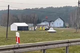 UFO wylądowało na DK 25 pod Bydgoszczą! Ludzie wezwali policję