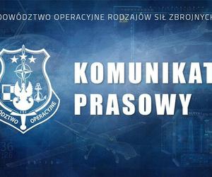 Rosjanie znów atakują. Dowództwo Operacyjne Rodzajów Sił Zbrojnych ostrzega