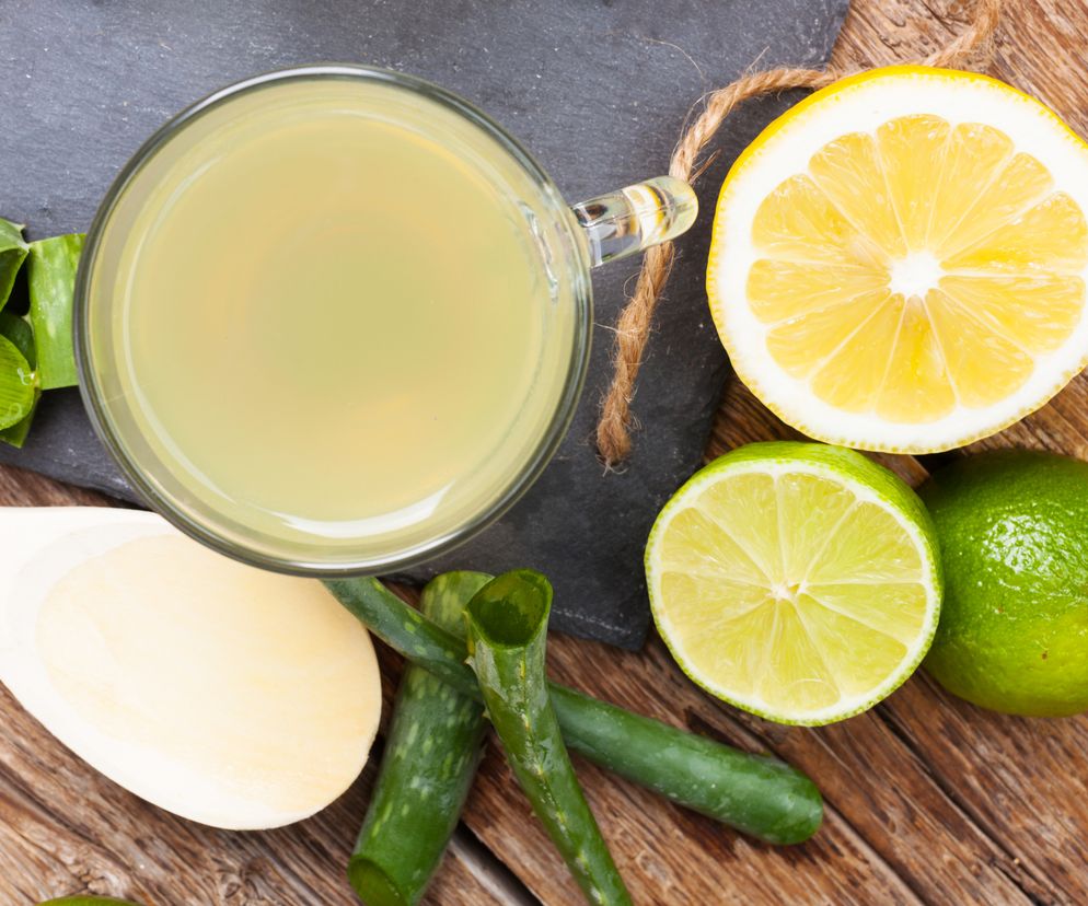 Mikstura Słoneckiego składa się z oleju, cytryn i wodnego roztworu z aloesu.