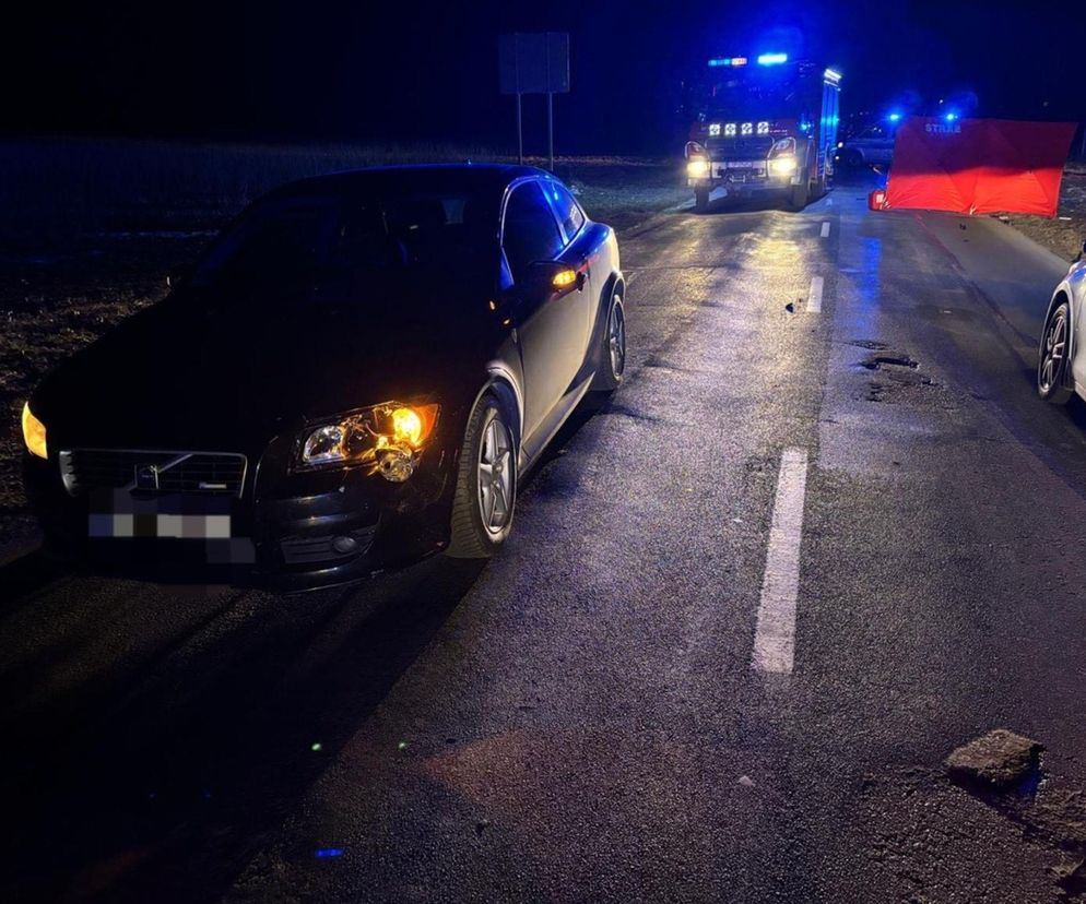 Pilny apel policji po śmiertelnym wypadku na Lubelszczyźnie. Nie żyje 57-latek. Zginął pod kołami rozpędzonej osobówki