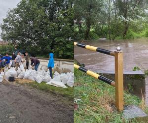 Zagrożenie powodziowe w Kątach Wrocławskich. Pilny apel do mieszkańców 