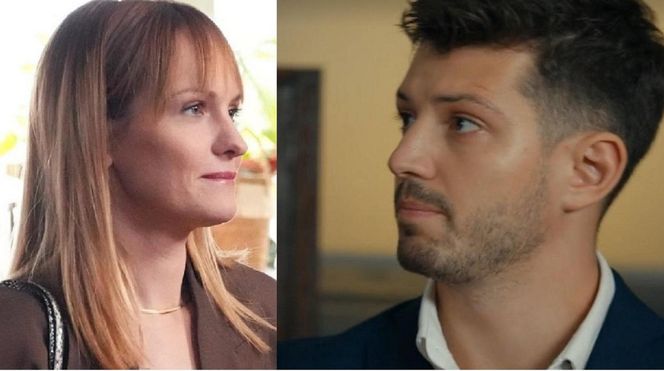 Barwy szczęścia, odcinek 3243. Ola Zamilska (Michalina Robakiewicz), Justin (Jasper Sołtysiewicz)