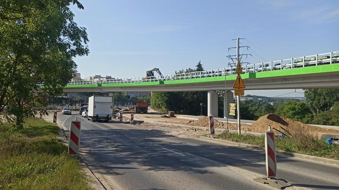 Próby obciążeniowe olsztyńskiej estakady 