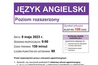 Matura 2023: angielski poziom rozszerzony formuła 2023. Arkusze CKE i odpowiedzi [FORMUŁA 2023]