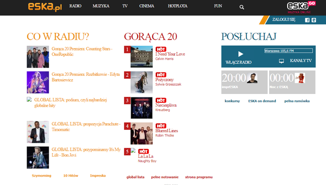 Radio, muzyka, cinema, hotplota - 2013 rok!