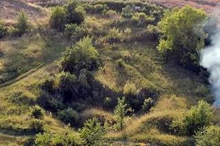 Pościg policyjnego drona za podpalaczami