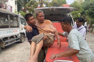 Trzęsienie ziemi w Birmie 