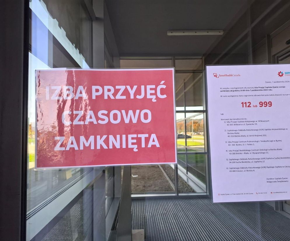 NFZ i Ministerstwo Zdrowia weszli z kontrolą do Szpitala Żywiec