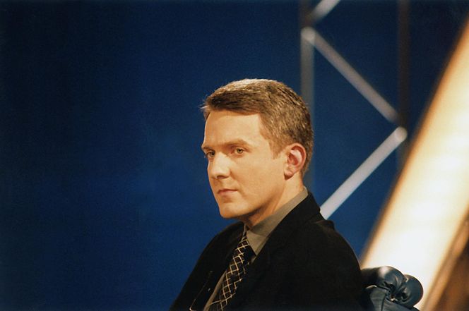Hubert Urbański w "Milionerach" TVN-u