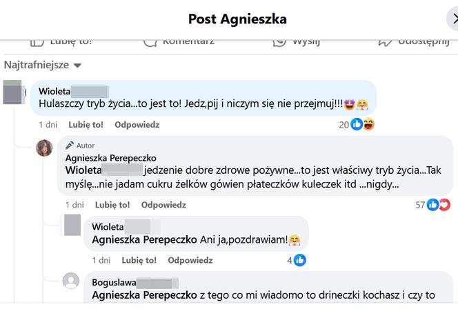 Perepeczko zdradziła sekret urody