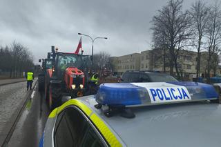 Protest rolników w Olsztynie 20 lutego [ZDJĘCIA]