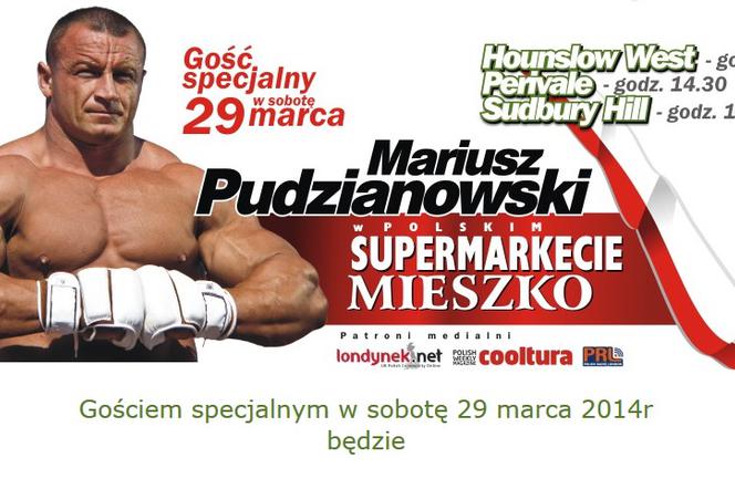 Mariusz Pudzianowski w reklamie
