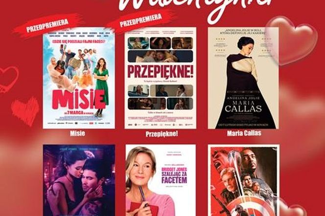 Filmowe Walentynki w weekend 14-16 lutego w Novekino Siedlce