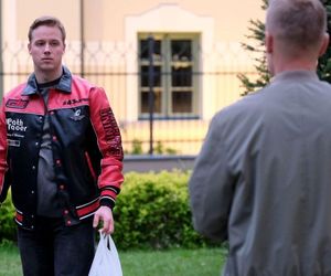 M jak miłość odc. 1878. Dominik Walat (Bartosz Surówka), Paweł (Rafał Mroczek)