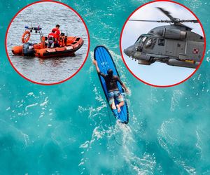 Zaginiony surfer odnaleziony ponad 100 km dalej! Wiemy, co się stało. Niewinna wycieczka zakończona akcją poszukiwawczą