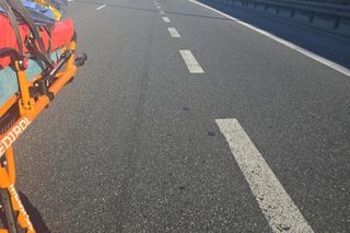 Groźny wypadek na wjeździe do Warszawy na S2