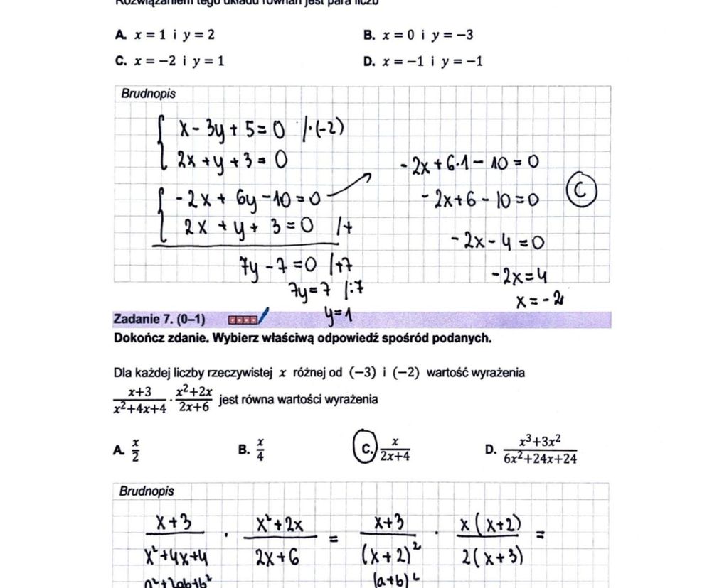 Matura próbna 2024: matematyka. Arkusze CKE i odpowiedzi. Poziom podstawowy [Formuła 2023