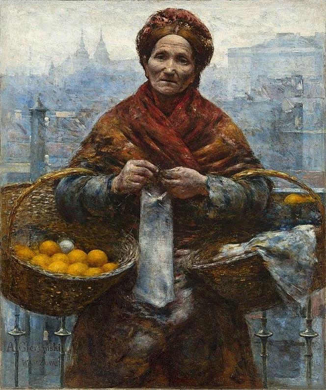 Aleksander Gierymski, „Żydówka z pomarańczami” (1881)