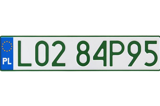 Nowe tablice rejestracyjne w Polsce! Dla kogo są i co oznaczają zielone litery?