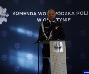 Nowy Komendant Wojewódzkiej Policji w Olsztynie. Kto zastąpił mł. insp. Pawła Krauza?