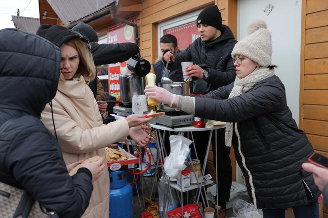 Uchodźcy z Ukrainy w Polsce. Dotarli do Medyki 