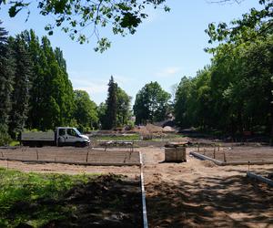 Rewitalizacja Parku Planty. Tak wyglądają majowe prace w centrum Białegostoku