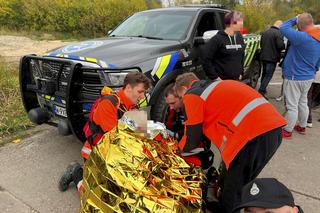  Staruszka błąkała się całą noc nad Wisłą