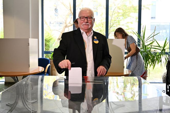 Wybory prezydenckie 2025 - Lech Wałęsa.