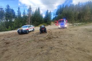 Paralotniarz zawisł 8 metrów nad ziemią. Pilna akcja ratunkowa w Szczyrku