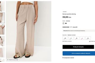 spodnie na lato