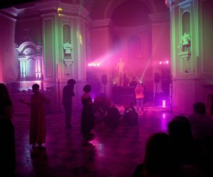 Dyskoteka techno w kościele w Rybniku Bing Bang Party