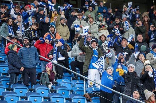 Lech Poznań - GKS Katowice. Kibice na meczu PKO BP Ekstraklasy