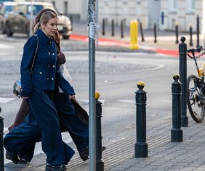 Pierwsza dama w eleganckim butiku