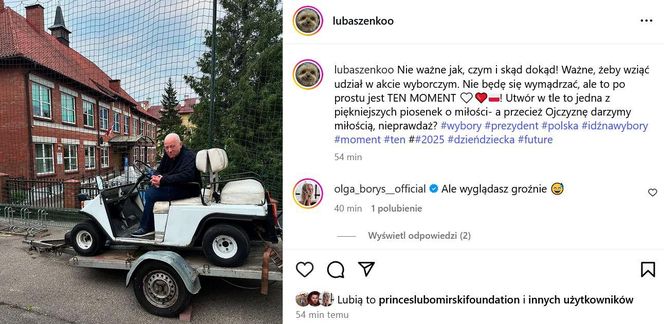 Wybory Prezydenckie 2025: Tak głosują gwiazdy w drugiej turze! Olaf Lubaszenko