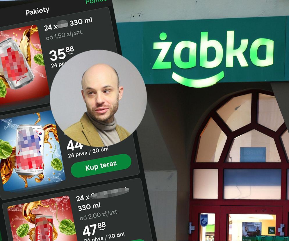 Afera o abonament na piwo w Żabce. Jan Śpiewak zawiadomił prokuraturę. Spółka odpowiada