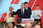 Rodzina Karola Nawrockiego na wieczorze wyborczym 