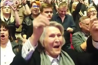 Irena Santor wmieszała się w tłum na koncercie Lady Pank