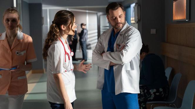 Na dobre i na złe, odc. 740. Borys (Marcin Zacharzewski), Hania (Marta Żmuda-Trzebiatowska)